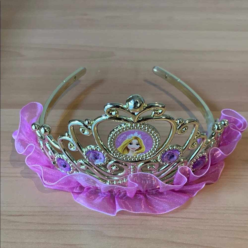 Princess Rapunzel Tiara with Purple Details